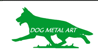 Dog Metal Art